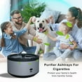 thumbnail image 4 of Air Purifying Ashtray with Usb Rechargeable 5.2X5.2X3.1In 4 Small Recesses Flame Retardant Material for Home Office Use, 4 of 6