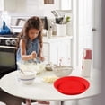 thumbnail image 4 of Oven Safe Baking Pan with Tempered Scratch Resistant Glass, Suitable for Cakes, Brownies, Fruit Rings, Pizza, 4 of 5