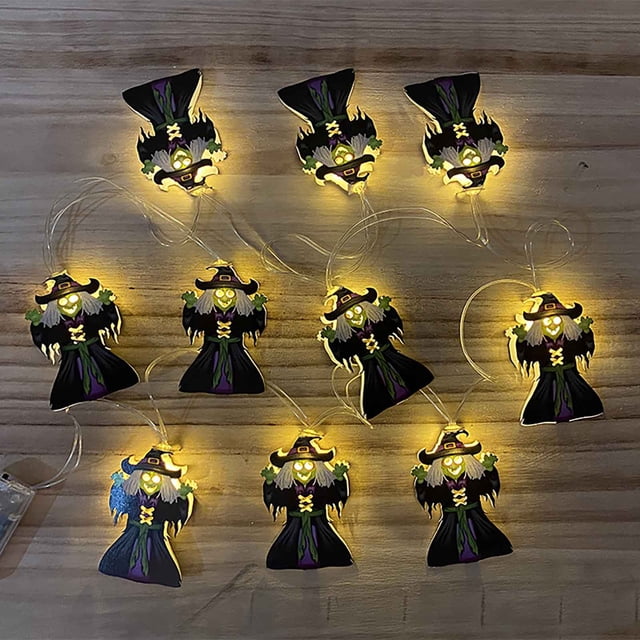 Up to 65% off Halloween Decorative Lamp Led Oil Lamp Skull Party Atmosphere Scene Layout Props Decoration