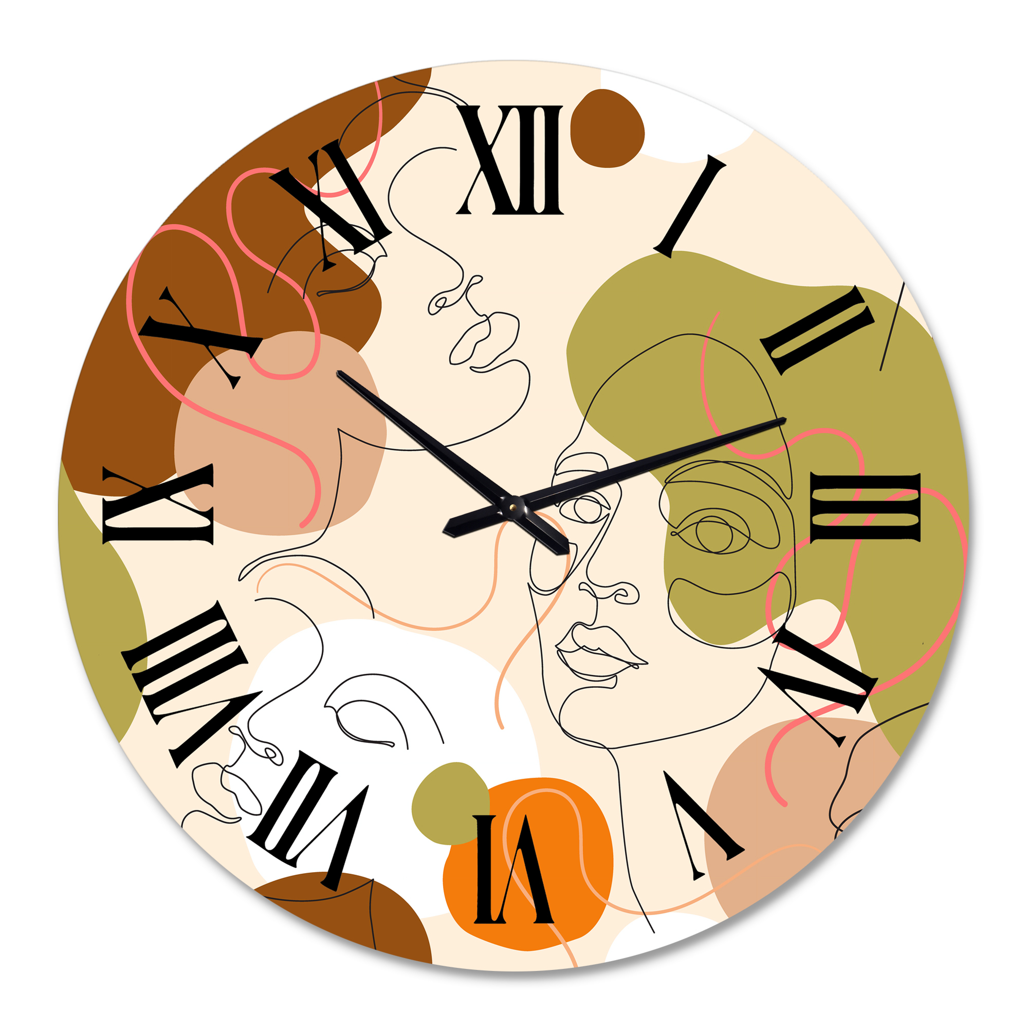 Designart 1 in Modern/Contemporary Wall Clock