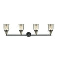 thumbnail image 2 of Innovations Lighting  Bell 4 Light 42" Bath Vanity Light Silver Plated Mercury/Black Antique Brass, 2 of 5