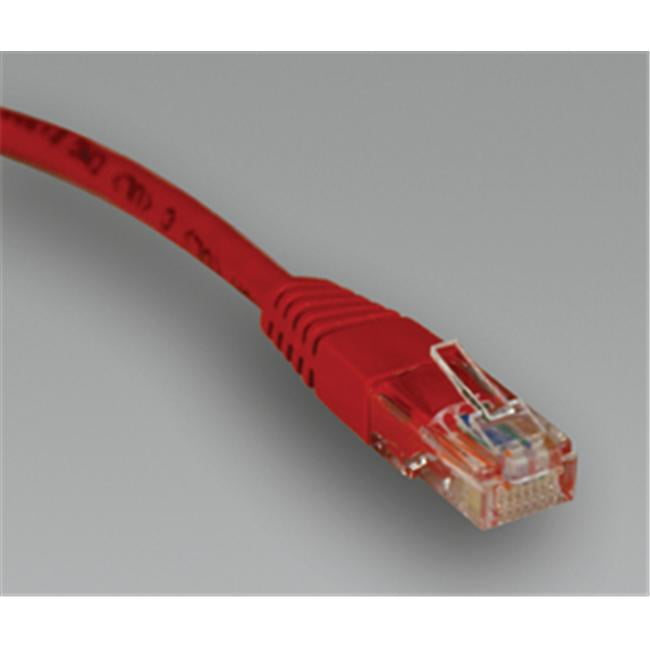 N001-003-RD 3-ft. - Red RJ45 M/M Tripp Lite Cat5e 350MHz Snagless Molded Patch Cable 