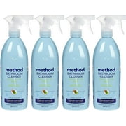 Method Tub-N-Tile Bathroom Spray Cleaner, Eucalyptus Mint, 28oz, 4pk