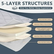 Slsy Japanese Floor Mattress Futon Mattress, Twin Size 39x 80 Foldable Mattress, Roll Up Mattress Sleeping Tatami Mat Floor Lounger Guest Bed