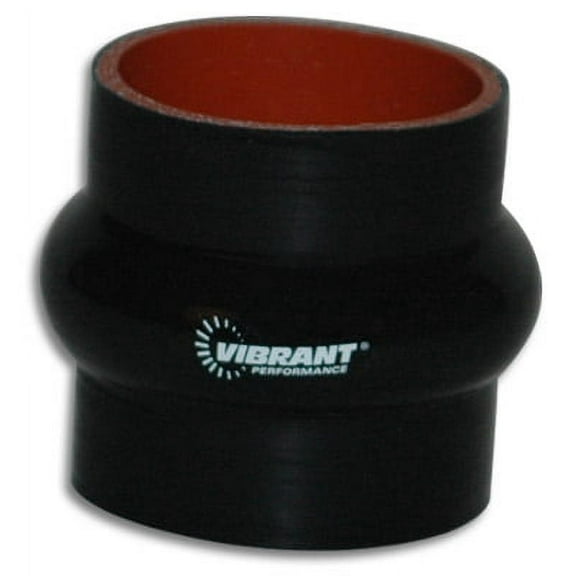 Vibrant Performance 2732 VIB2732 4 PLY HUMP HOSE, 2.5IN I.D. X 3IN LONG - BLACK