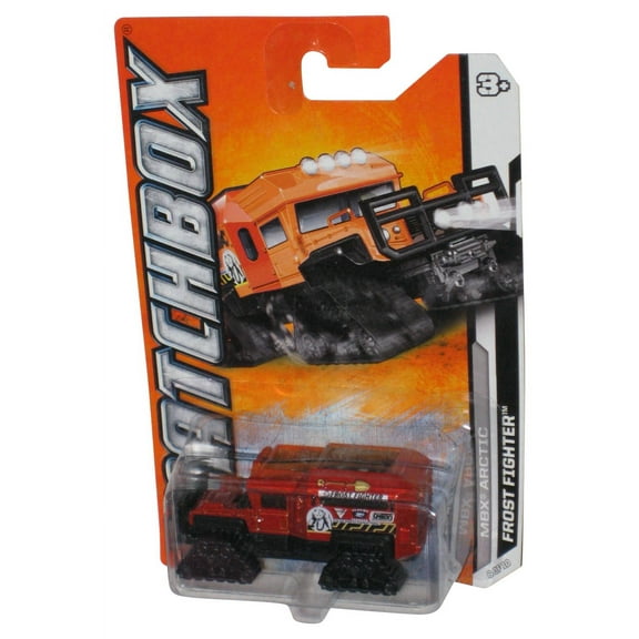 Matchbox MBX Arctic (2011) Red Frost Fighter Toy Vehicle 6/10