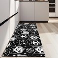 thumbnail image 4 of Bat Silhouette Halloween Pattern Kitchen Rug Mat,Kitchen Runner Rugs Non Skid Washable,Decorative Kitchen Floor Mats for Kitchen,Sink,Laundry,17"X47", 4 of 5