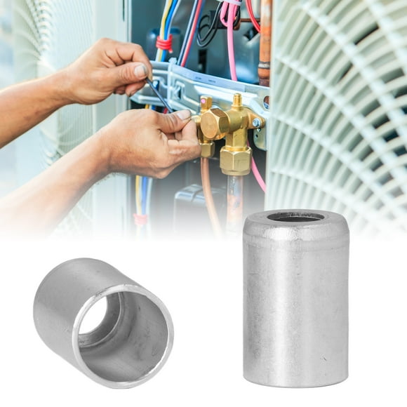 CUBIERTA DE ALUMINIO PARA MANGUERA DE AIRE ACONDICADADO DE AUTOMÓVIL, CUBIERTA DE JUNTA DE AIRA ACONDICADA DE ARCENENCIA, REMPLAZO Ideal para Automóvil, material: