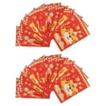 thumbnail image 3 of LEORX 36Set Tiger Year Red Packets Paper Assorted Color present Container, 3 of 8