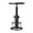 Black, variant on LOKKHAN Industrial Bar Table 38.6"-48.4" Height Adjustable Swivel Round Wood Tabletop 23.7" Dia, Kitchen Dining Office Coffee Bistro Pub Table (Aged Green)