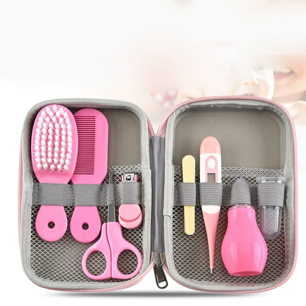 Kit de cuidado del bebé, kit de cuidado del bebé con juego de manicura para recién nacidos Kit de cuidado del bebé multifuncional