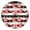 Pioneer Flower Floral-1, variant on Pioneer Flower Floral Print Pattern Round Fitted Tablecloth with Elastic Edge,Dining Table Cover Waterproof,Outdoor Round Tablecloth for Camping,Dining,Indoor and Outdoor