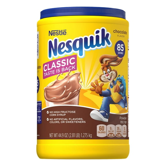NESQUIK Chocolate Powder Canister (44.9 oz.)