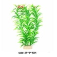 thumbnail image 4 of Simulación de plástico agua hierba falsa planta subacuática acuario decoración (verde) Likrtyny Para estrenar, 4 of 9