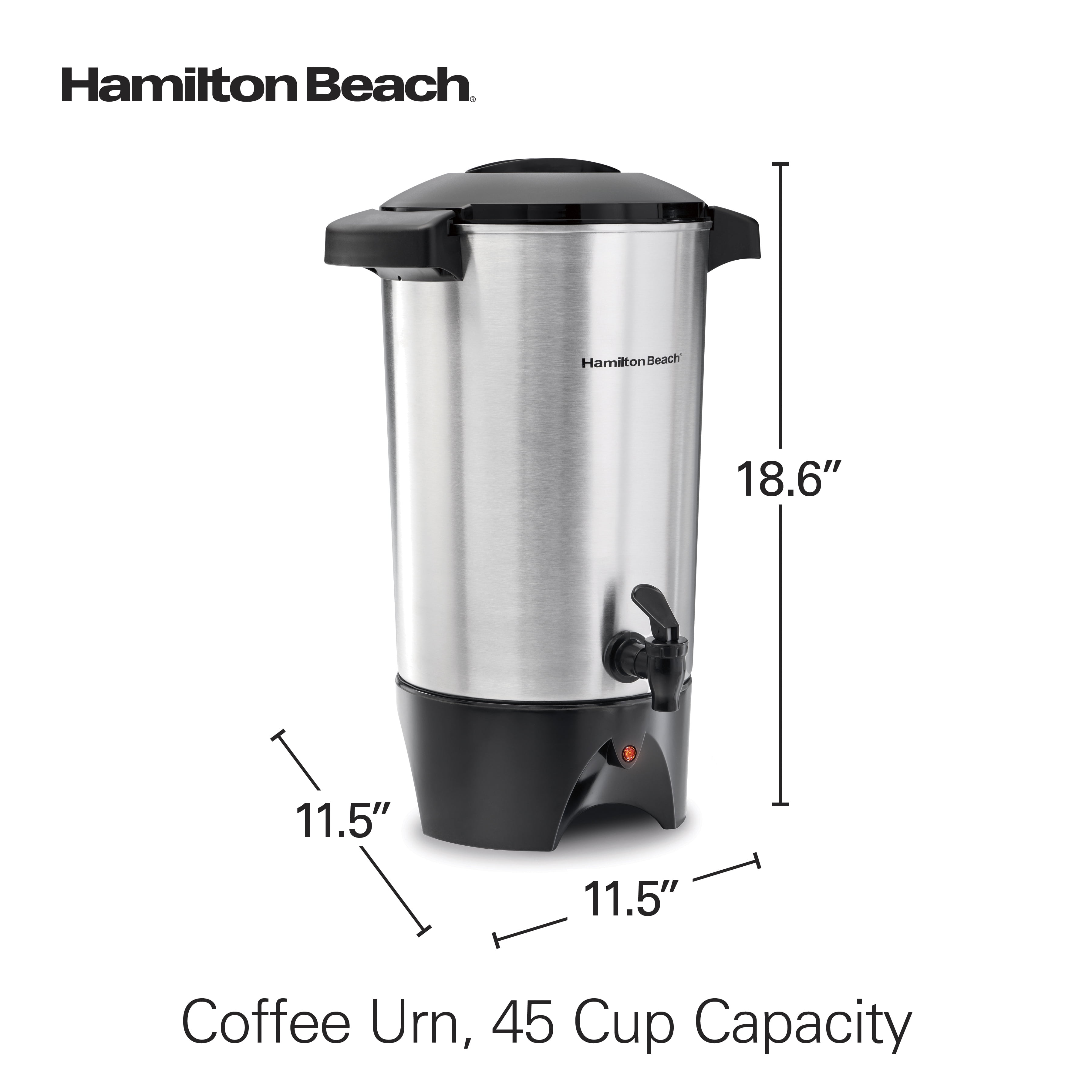 Hamilton Beach Commercial HCU045S Brewstation® 45 Cup Coffee Urn