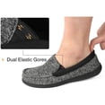 thumbnail image 3 of RockDove Men's SILVADUR Anti-Odor Memory foam Moc Slipper, 3 of 7
