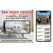 Wireless WiFi Security Camera Home Indoor Outdoor Camera House Cam 1080P Car Camaras Smart Home Camera Baby for Hous Home Office Outdoor Camera Mobile APP Remote Security Camera Nanny WiFi Camera