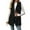 *3-Black, variant on CENGNIAN Women's Long Pockets Hooded Puffer Vests,Winter Warm Quilted Sleeveless Down Jackets For Women,Ladies Full-Zip Outerwears with Drawstrings,Navy,Size XL