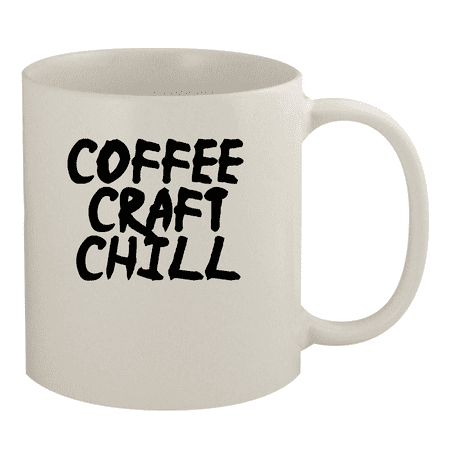 

Coffee Craft Chill - 11oz Ceramic White Coffee Mug