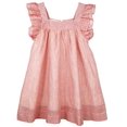 thumbnail image 2 of ContiKids Robes pour Filles Manches à Volants Robe Volante 5 Rose, 2 of 4