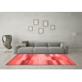 thumbnail image 3 of Ahgly Company Indoor Rectangle Abstract Red Contemporary Area Rugs, 5' x 7', 3 of 4