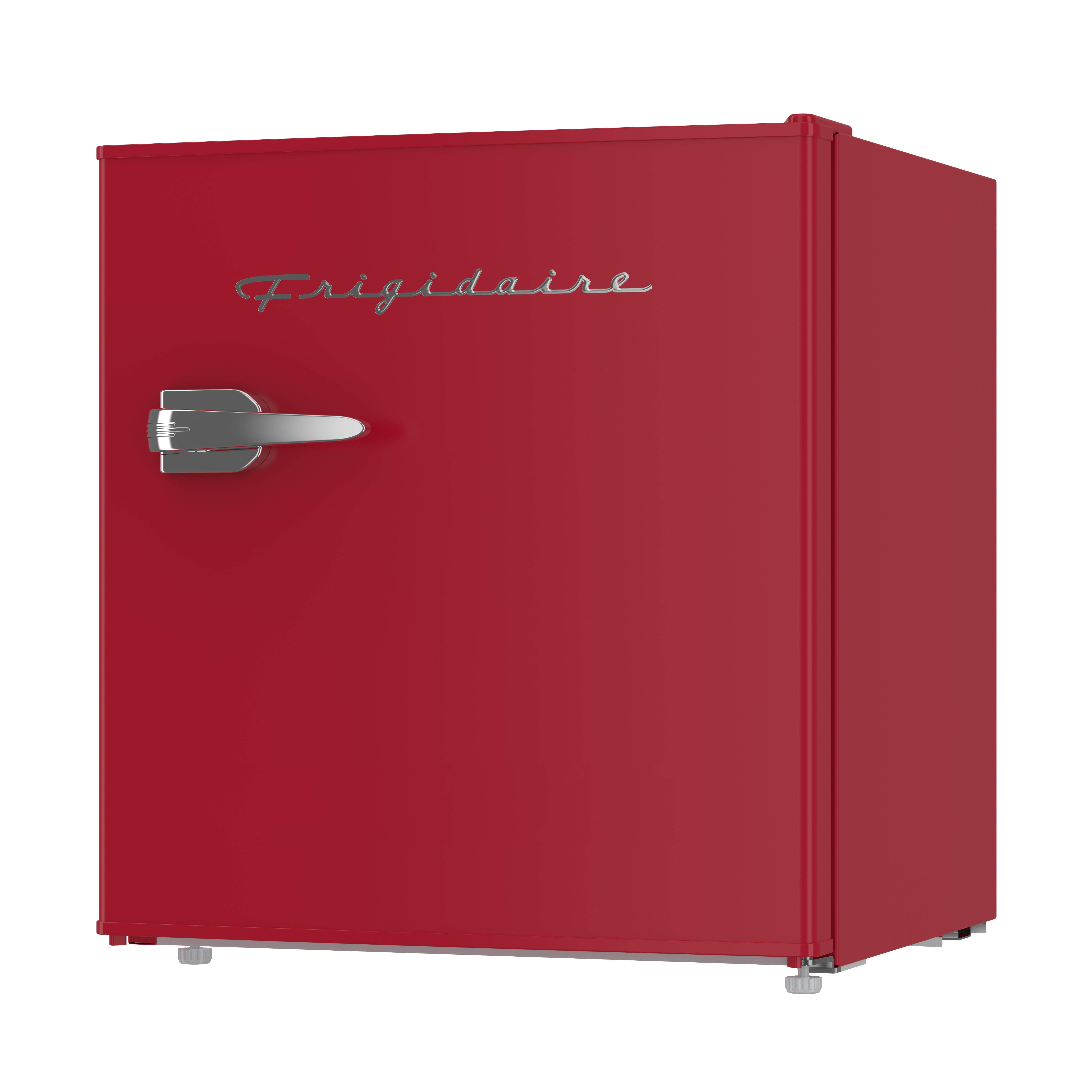 IOS シンデレラフィットコレクションレッド Frigidaire 1.6 Cu. ft. Compact Retro Refrigerator with Chiller