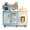 Blue, variant on Teamson Little Chef Hampton Wooden Play Kitchen for Kids – Pretend Play Kitchen Set with Ice Dispenser, Microwave, Sink & Accessories, Ideal for Kids 3 Years and Up