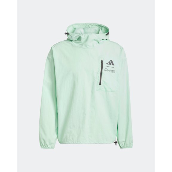 Mens Premium Woven Windbreaker Green (S)