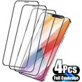 thumbnail image 2 of IBAOLE 4-Piece Screen Protector, Compatible with iPhone 12/12 Pro(6.1-Inch Display) Tempered IBAOLE Screen Protector, 9h Hardness, High-Definition Non-Greasy, Easy to Install iPhone12Pro - iPhone12Pro, 2 of 7