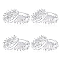 Carpet Protectors 8Pcs Spiked Caster Cups Floor Saver Pads Clear Spiked Floor Castor C y8545