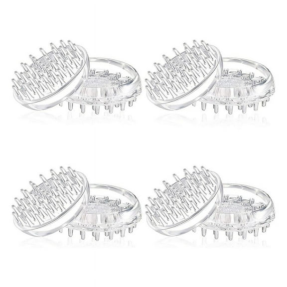 Carpet Protectors 8Pcs Spiked Caster Cups Floor Saver Pads Clear Spiked Floor Castor C y8545
