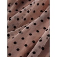 thumbnail image 3 of Mialoley Jupe en Tulle à Patchwork Taille Haute pour Femmes, Printemps, Automne et Hiver, 3 of 8