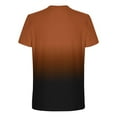 thumbnail image 4 of Styesk T-Shirts pour Homme Hommes Imprimé Col Rond Décontracté Mode Manches Courtes Chemisiers Col Rond Chemises, 4 of 4