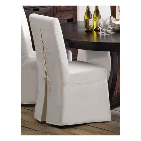 Dining Chair Slipcover in White - Walmart.com