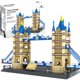 thumbnail image 1 of Apostrophe Games Tower Bridge Building Block Set – 1,052 Pieces London Tower Bridge Model Building Blocks for Adults and Kids - Architecture Kit Famous Landmark Series, 1 of 5