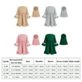 thumbnail image 6 of IDOPIP 2Pcs Muslim Abaya Dress for Baby Girls Arabic Dubai Modest Dress with Full Cover Hijab, 6 of 7