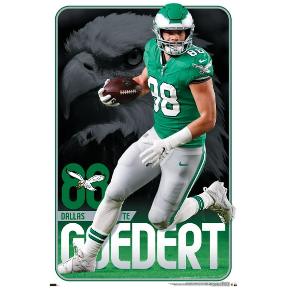 NFL Philadelphia Eagles - Dallas Goedert 24 Wall Poster, 22.375" x 34"