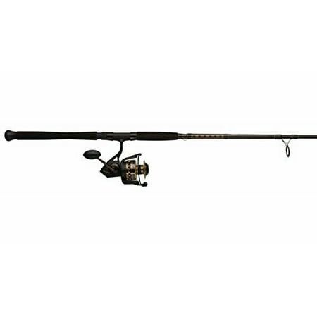 Medium Light Inshore Fishing Rod w/ Smooth Spinning Reel for Saltwater Use