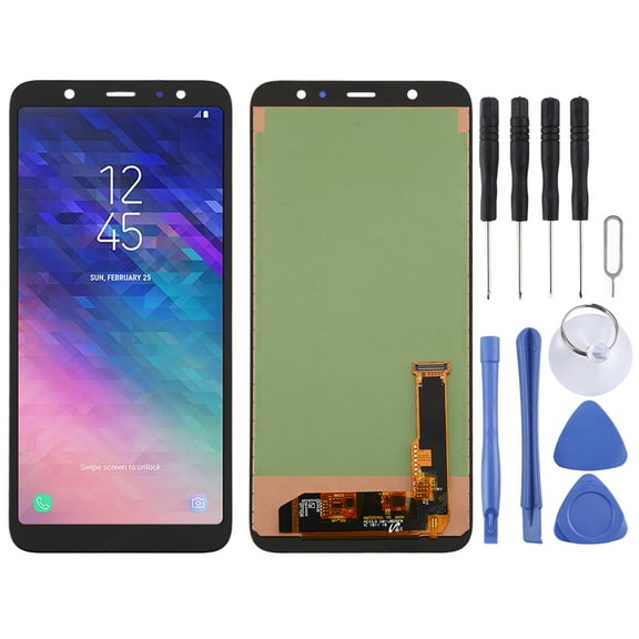 Cellphone Spare Parts  incell LCD Screen for Galaxy A6   with Digitizer Full Assembly
