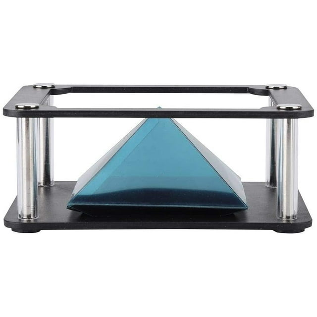 Projecteur Hologramme 3D pour Téléphone Intelligent Spectre, Projecteur 3D pour Projecteur Pyramidal, Images à 360 Degrés, pour Tout Téléphone Intelligent