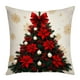 thumbnail image 2 of Juego de Almohadas Navideñas Rojas Combinadas para Decoración Navideña, Cojín para Sofá o Cama, 2 of 6