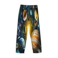 thumbnail image 5 of Disketp Space Planet Men'S Pajama Pants - Ultra Soft Fleece Sleep And Lounge Pants (Size: S-Xxl), 5 of 9