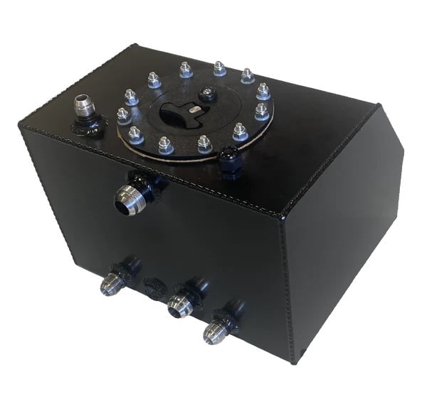 Rci Tank 4 Gal Alum Fuel Cooler Black