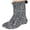 B, variant on Diufon Women's Fuzzy Slipper Socks Fall Winter Comfy Thickened Warm Sleep Socks Plush Colorful Footwear Socks