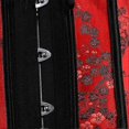 thumbnail image 4 of Women's Red Corsets Women's Red Oriental Lace Floral Overbust Corset, 4 of 5