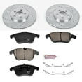 thumbnail image 3 of PowerStop Front Z23 Evolution Sport Carbon-Fiber Ceramic Brake Pad and Drilled & Slotted Rotor Kit Fits: JAGUAR Select Models K5636, 3 of 10