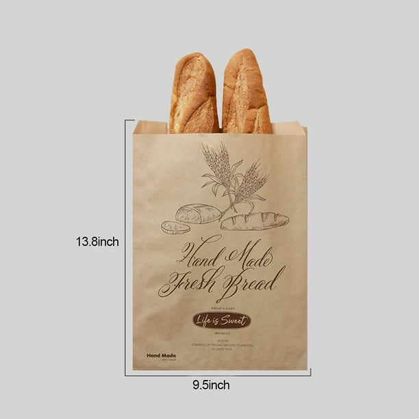 Paper bread loaf bags sale