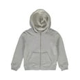 thumbnail image 2 of Cookie's Girls' Zipper Hoodie - heather gray, 5 - 6 (Little Girls), 2 of 4