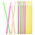 thumbnail image 6 of Spatiy 150pcs Spoon Straws Straws Straws Drinking Straws for Bubble Jumbo Drinks ( Mixed Color ), 6 of 7