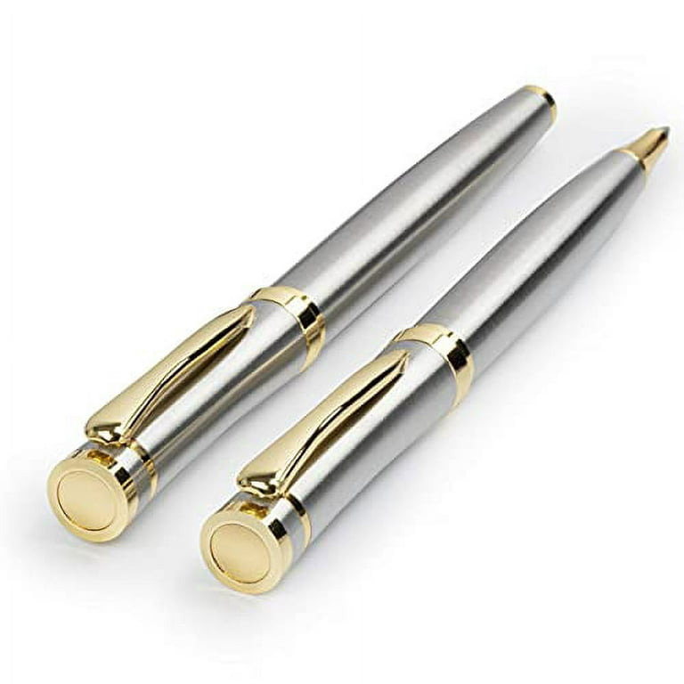Penagic Luxury Pen, Black Ink Nice Rollerball Pens, Premium Fancy Pens for  Men Women, Professional Office Writing Pens for Journaling, Executive Pen
